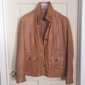 Gap leather jacket